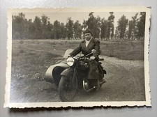 ~1960 altes Foto Motorrad