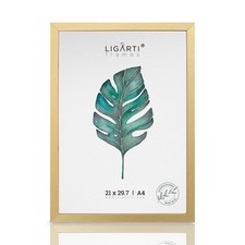 Bilderrahmen (Made in EU) Din A4 21x30 bis Din A3 30x42 Foto Rahmen aus Holz