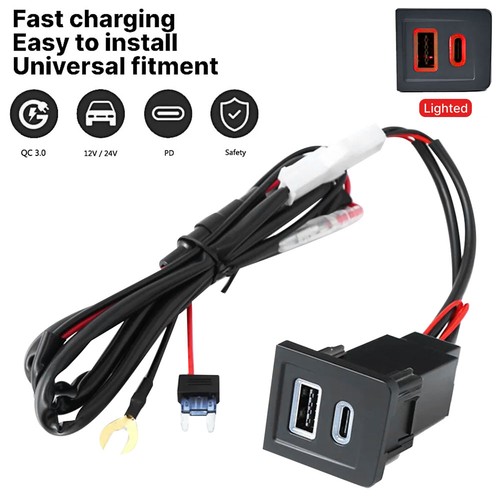 Doppelt usb qc3 0 - usb-a, pd