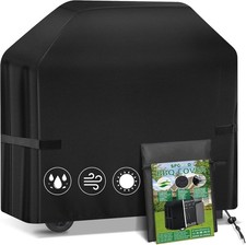 SPGOOD Grillabdeckung 420D Oxford-Stoff 120x66x120 cm Wetterfest Wasserdicht