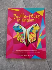 Butterflies in Origami - Buch mit Bastelanleitung - NEUWERTIG