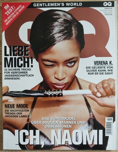 Februar 2004 naomi campbell - gq,