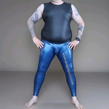 Latex-Leggings Mit 3D