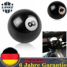 Schaltknauf Universal Schwarz 8 Billardkugel Schaltknauf Hebelgriff Schaltkopf