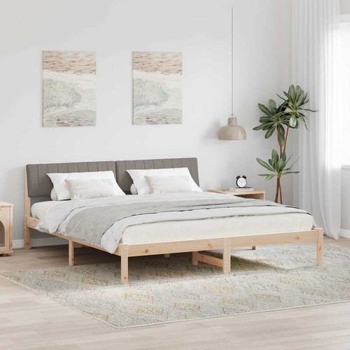 Vidaxl bettgestell braun und - vidaxl,
