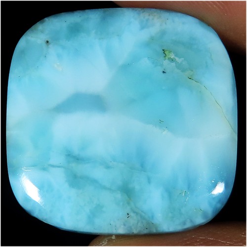 Natürlicher larimar cabochon - larimar,