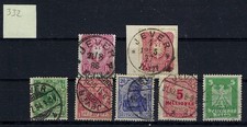 Oldenburg: Lot 7x versch. Stempel JEVER  !#