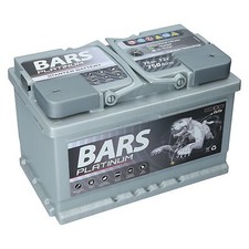 BARS PLATINUM 12V 75 Ah 750A