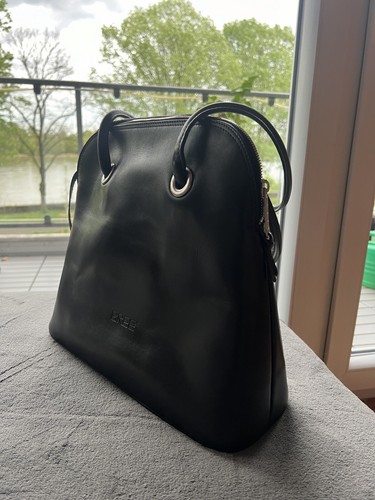 Bree tasche leder schwarz - leder, (vb)