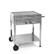 Edelstahl Holzkohlegrill Profi