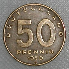 DDR 50 Pfennig 1950 A