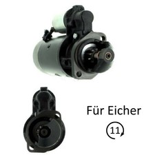 ANLASSER Ersatz für BOSCH in EICHER, GT, Tiger, Puma, Königstiger Wotan 12V