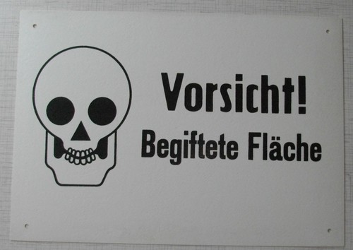 Ddr schild original - schild,