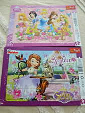 Disney Junior Puzzle Sofia + Disney Prinzesssinnen Top Zustand 2 Stück