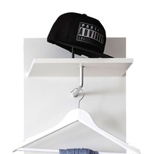 Garderobenpaneel Lincoln weiß