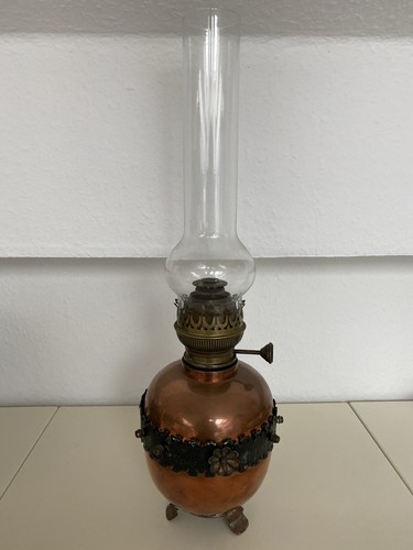 Petroleumlampe antik brevete - antik,