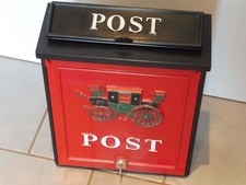 Alter Designer Briefkasten Hayne-West Manufaktur  NP 380€ Selten TOP