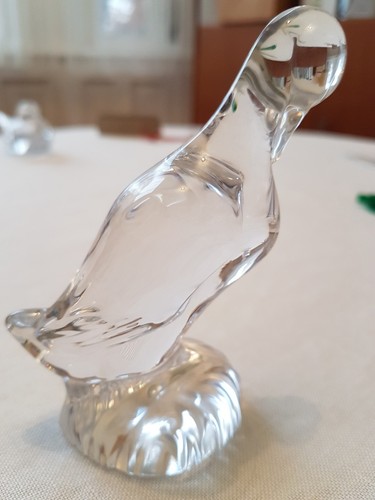 Ente aus kristallglas von daum - aus,
