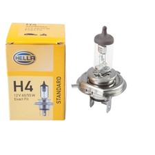 Hella H4 12 V 60/55 W P43t‑38 – Halogen Ersatzlampe für Scheinwerfer
