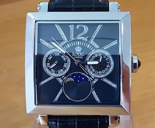 Herrenuhr damen schwarz royal - damen,