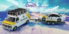 SET OPEL Manta B 400 Rallye Frequelin + Chevrolet G30 Van Se + Trailer Otto 1:18