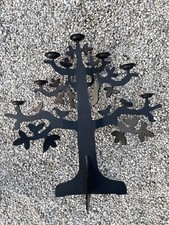 ✪ Ausgefallener großer Kerzenhalter massiv Unikat Boho Hippie Landhaus shabby