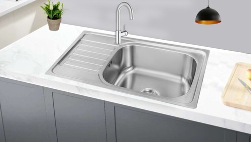 75x45x18 spülbecken edelstahl - 75x45x18,