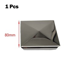 Schöner Look Säulenkappe Pyramidenform Sichere Passform Square Post Cap
