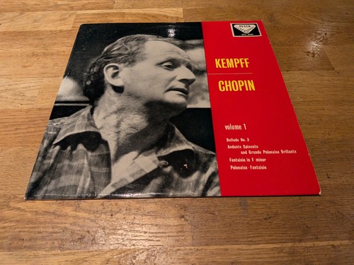 Sxl 2081 wilhelm kempff plays - sxl,