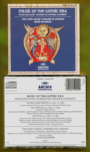 Music the gothic era - the, era,notre
