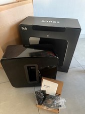 Sonos SUB Gen3  | WLAN Subwoofer | Multiroom | Schwarz | OVP | Top