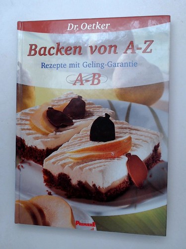 Oetker backen von z - oetker,