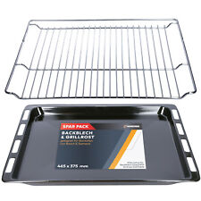 SET 465x375x26mm Backblech & Grillrost Bosch Siemens 00662999 00574876 17008354