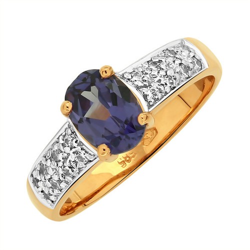 Ring damenring mit alexandrit - damenring,