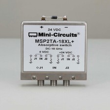 Mini-Circuits MSP2TA-18XL+ Absorptive SPDT, Mechanical RF Switch, DC - 18000 MHz
