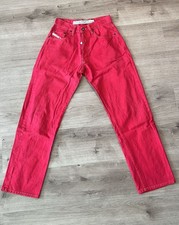DIESEL Saddle Jeans rot unisex