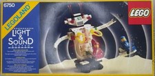 LEGO Space Sonic Robot Light & Sound (6750), komplett, guter Zustand