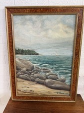 Ölgemälde  Signiert Gerahmt