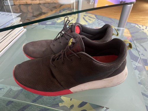 Nike roshe run grau rot - rot, gr