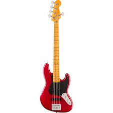 Fender American Ultra II Jazz Bass V MN Sinister Red - E-Bass