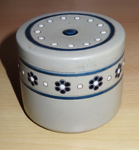 Alte keramik tabakdose - keramik, tabakdose/teedose
