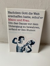 Magnet Spruch Mann Frau