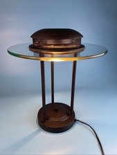 80er  UFO Schreibtisch Lampe, Design Robert Sonnemann, Dimmbar, Vintage