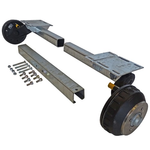 Flexi achse 1000kg gebremst - flexi-achse,