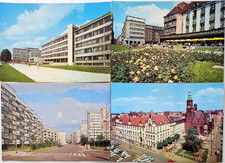 Postkarten Lot 4 x Wrocław
