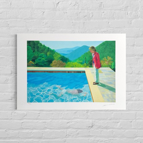 David hockney schwimmbad - david,