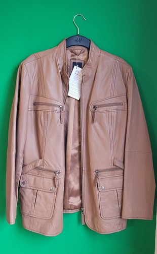 Lederjacke männer hellbraun - männer,