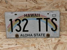 NUMMERNSCHILD USA  HAWAII -