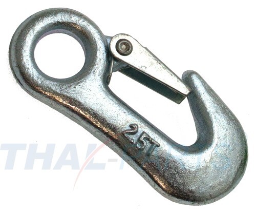 Lasthaken 2500kg mit sicherung - mit,