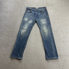 LEVIS Jeans 501 Herren Vintage Hose W34 L32 Regular Straight 28813 Blau Denim